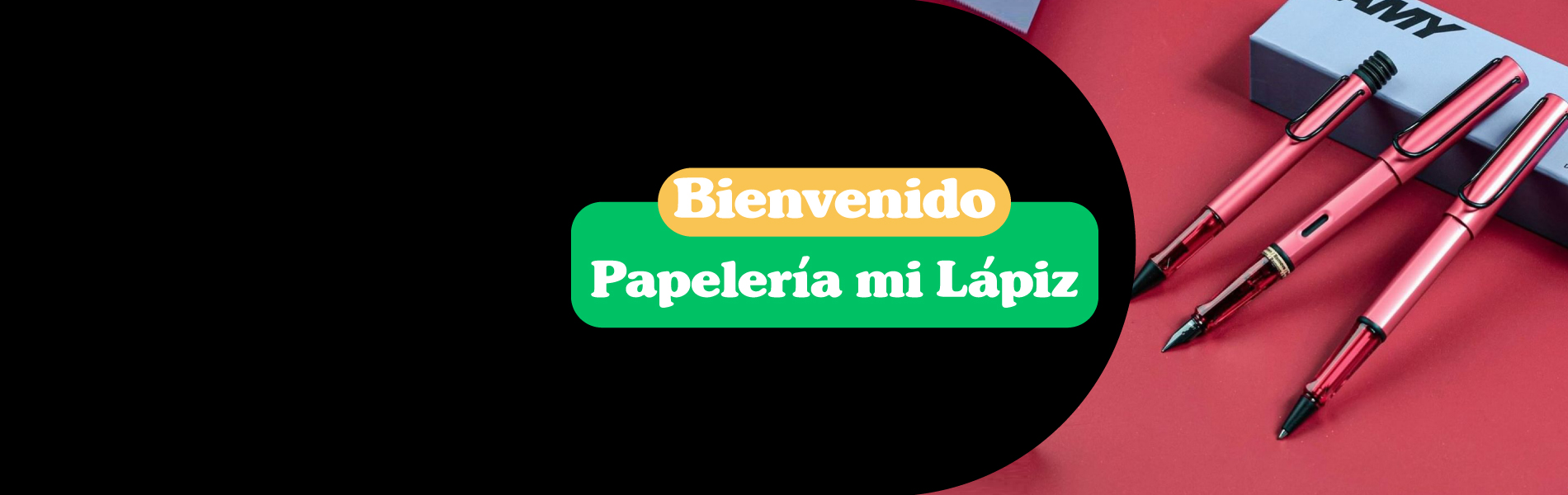 Banner Papelería Mi Lápiz