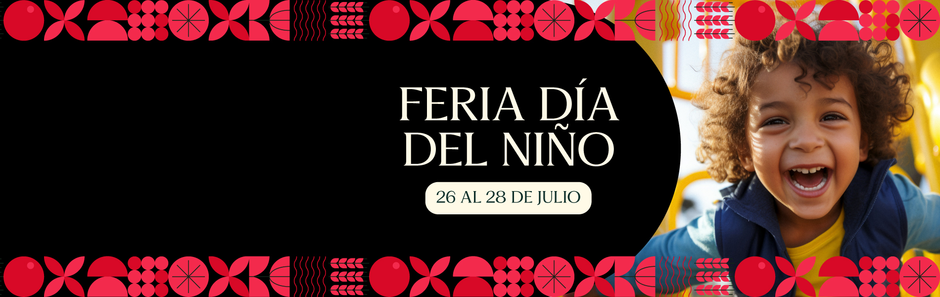 Banner Feria día del Niño